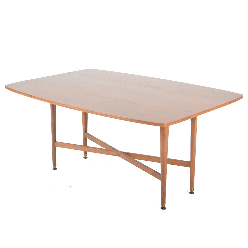 Danish Modern Drop-Leaf Table