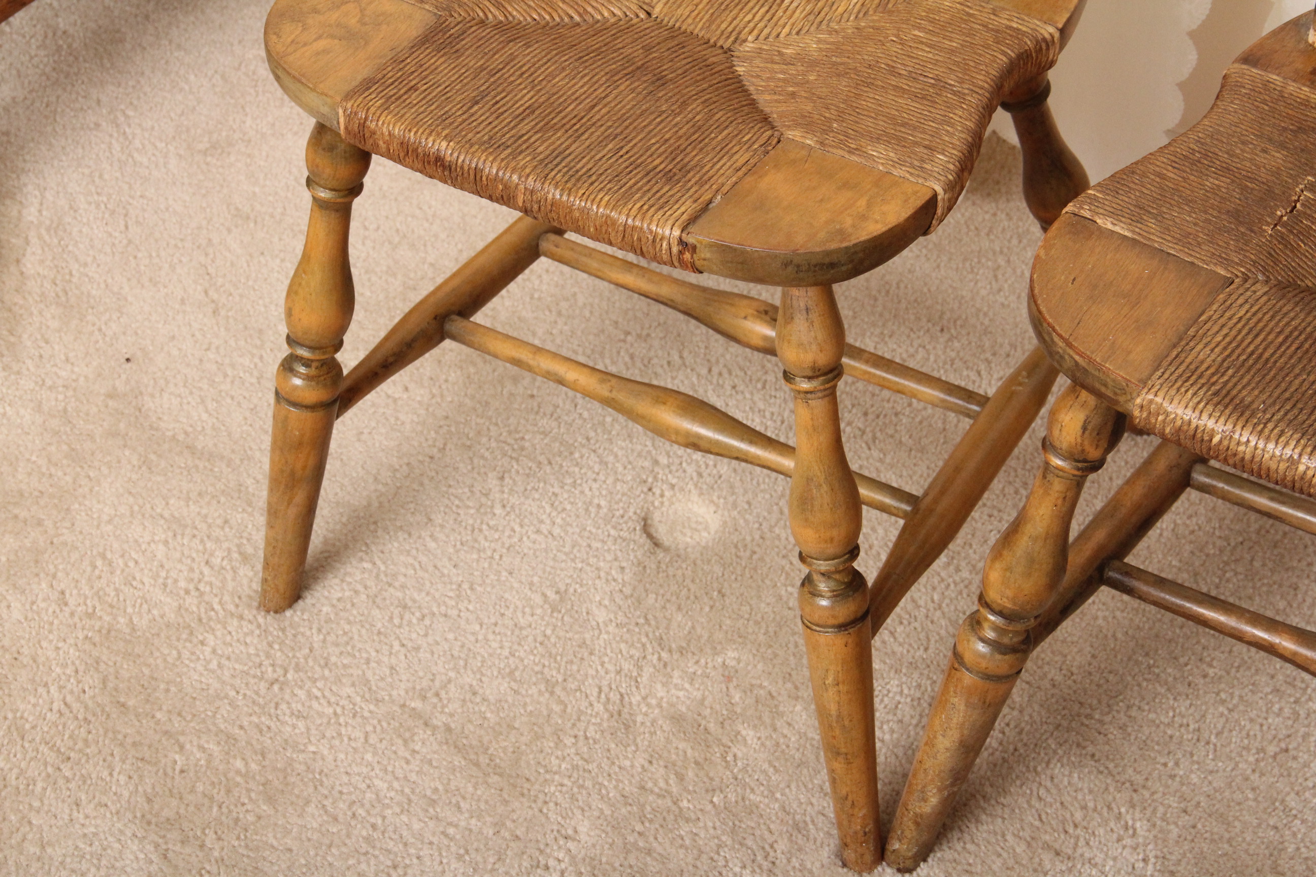 Pair of Antique Colonial Furniture Company Windsor Chairs