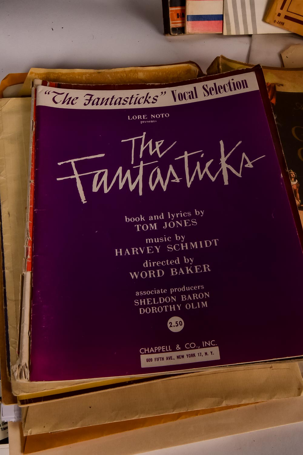 Vintage Collection of Sheet Music