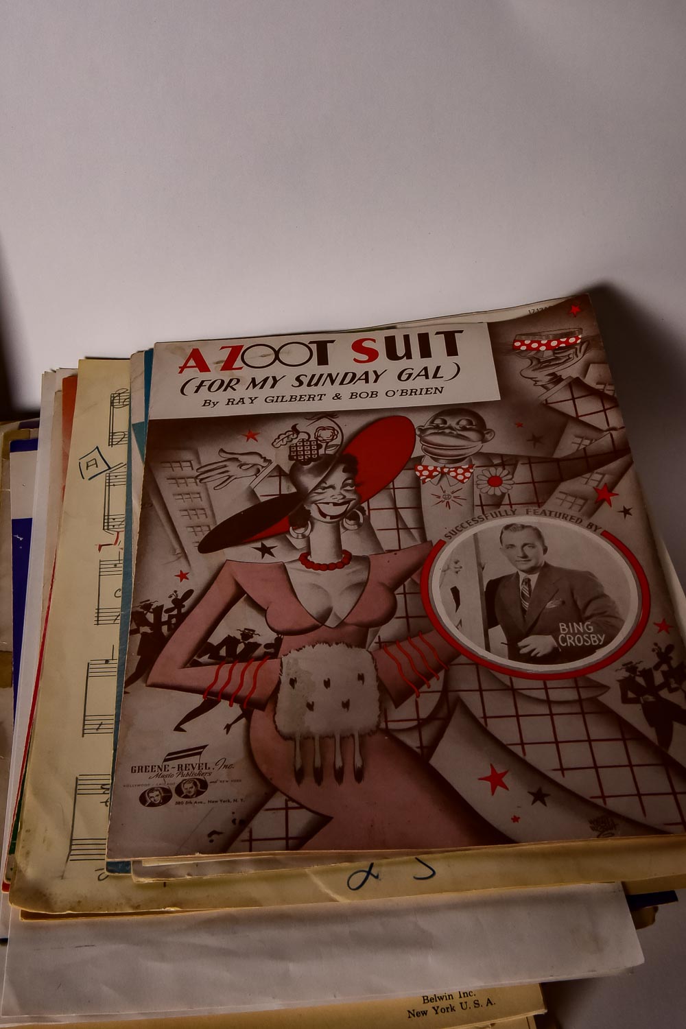 Vintage Collection of Sheet Music