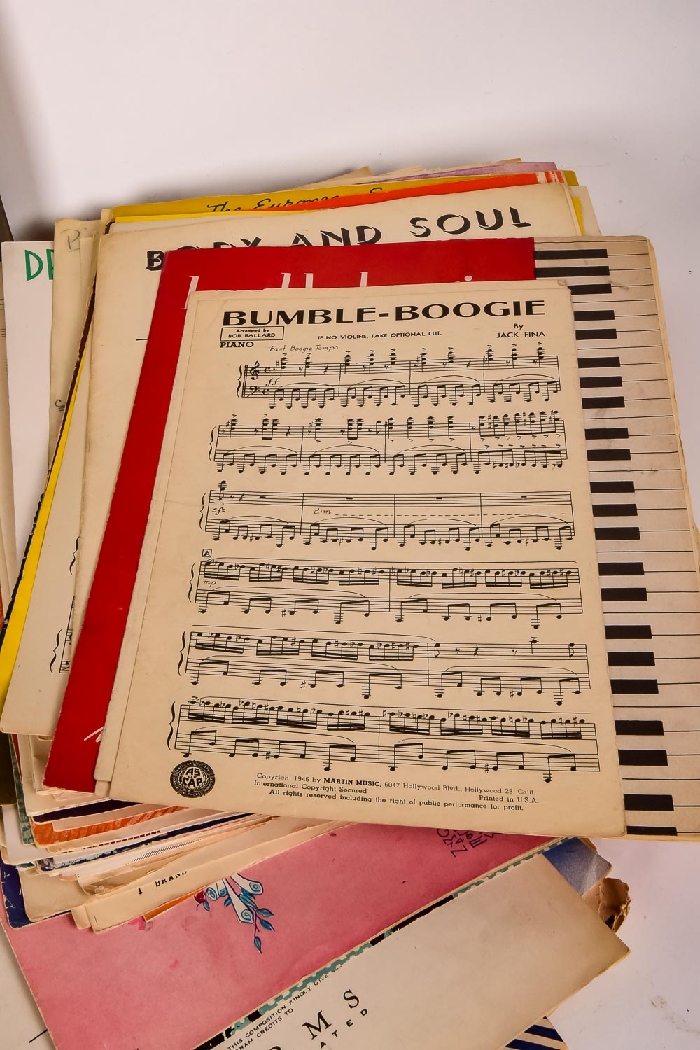 Vintage Collection of Sheet Music