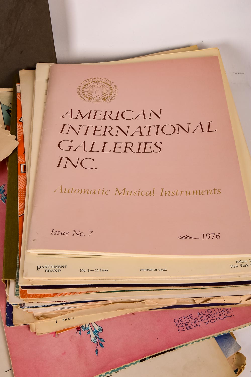 Vintage Collection of Sheet Music