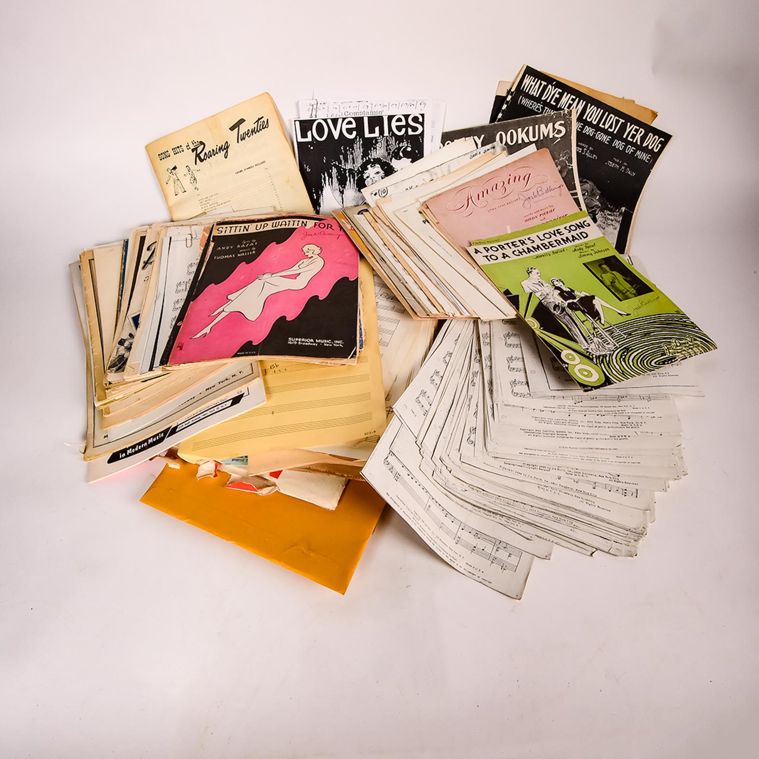 Large Collection of Sheet Music