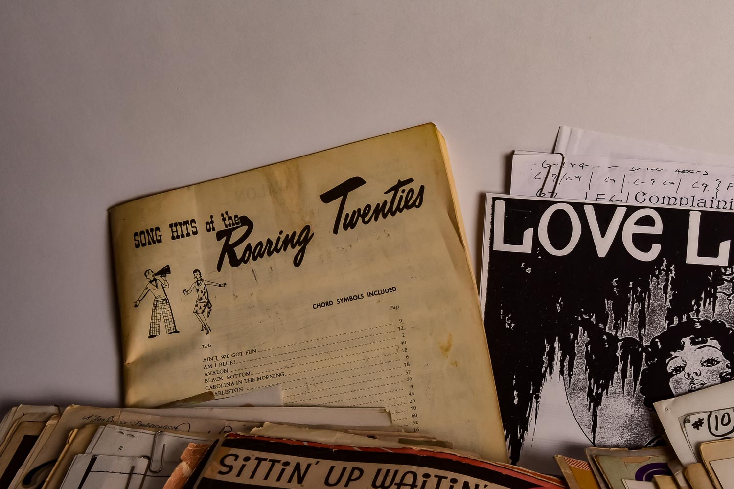 Large Collection of Sheet Music