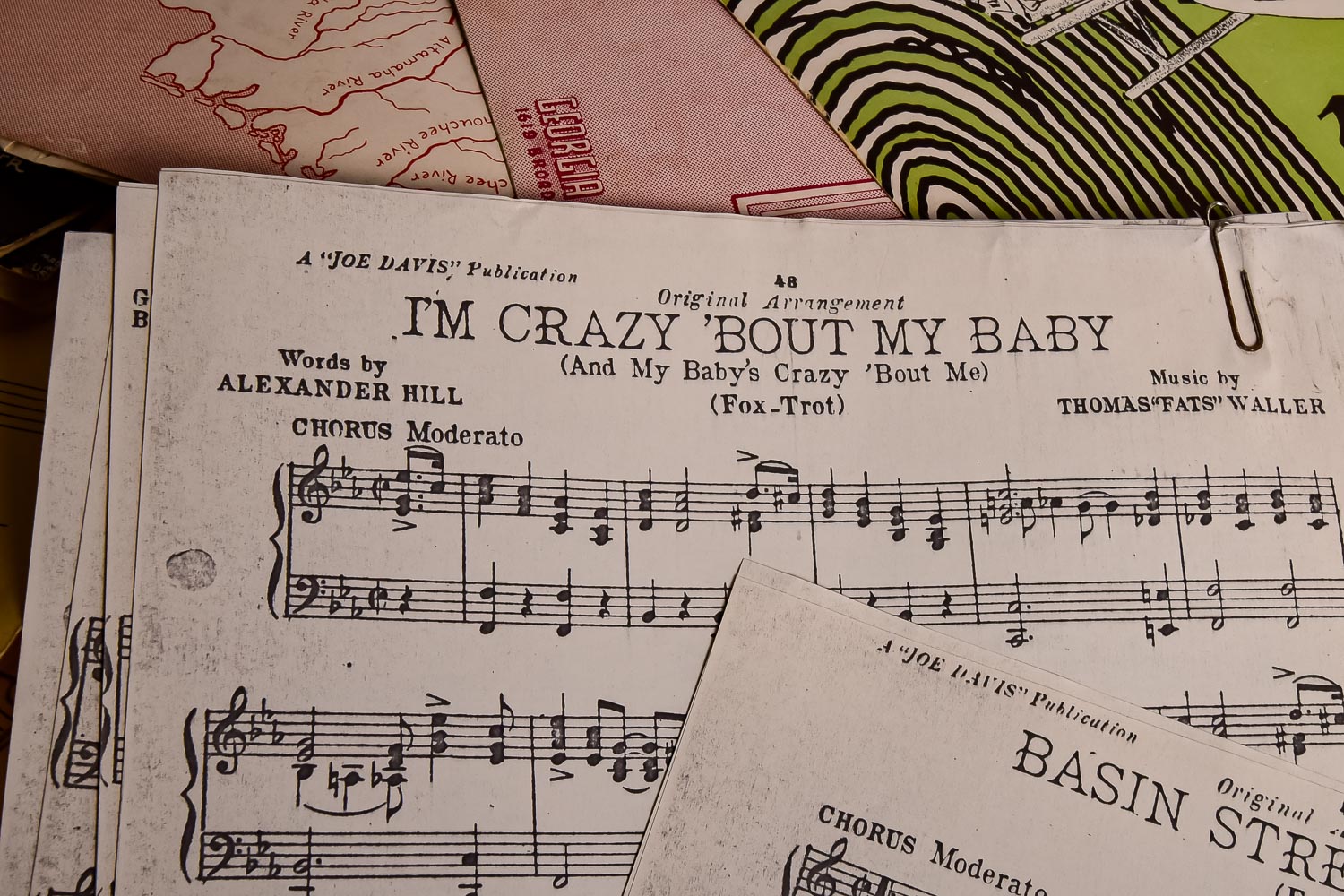 Large Collection of Sheet Music