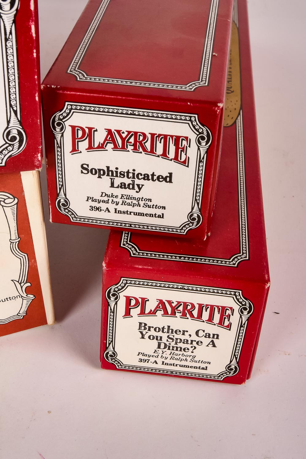 Collection of Play-Rite Music Rolls