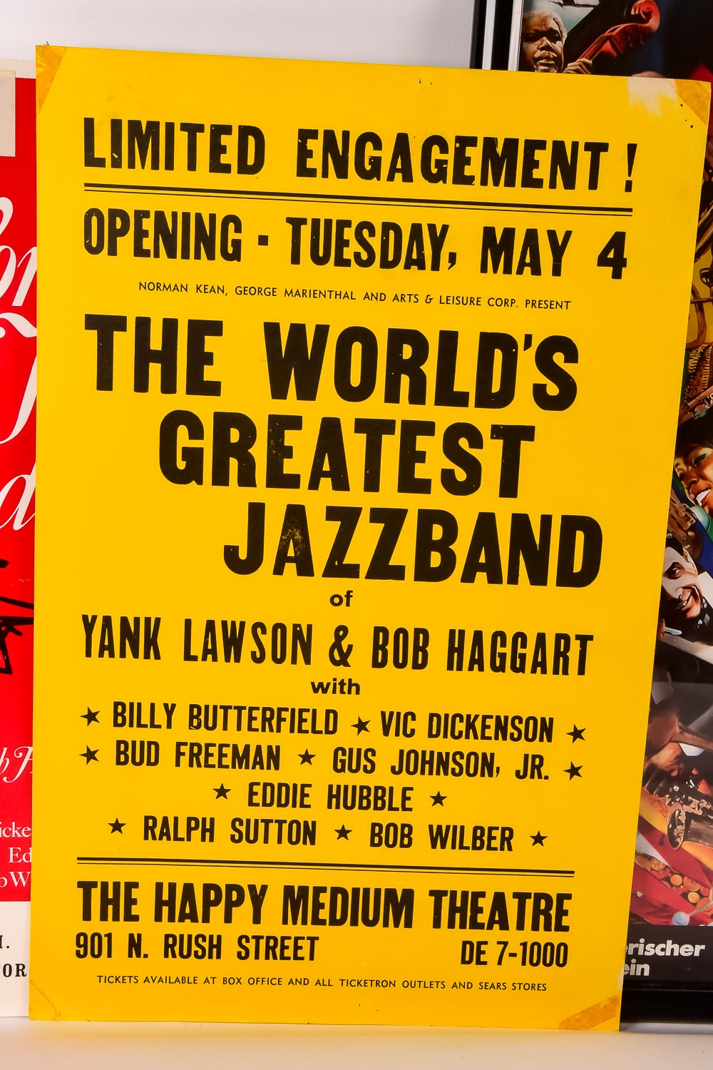 Collection of Ralph Sutton Performance Posters