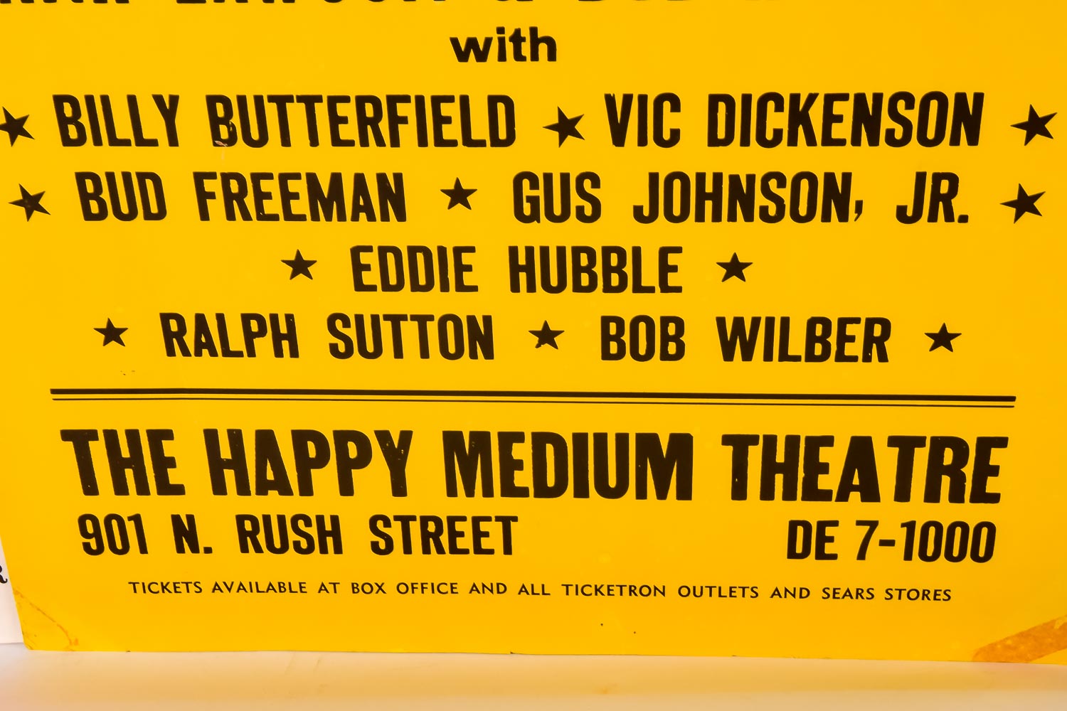 Collection of Ralph Sutton Performance Posters