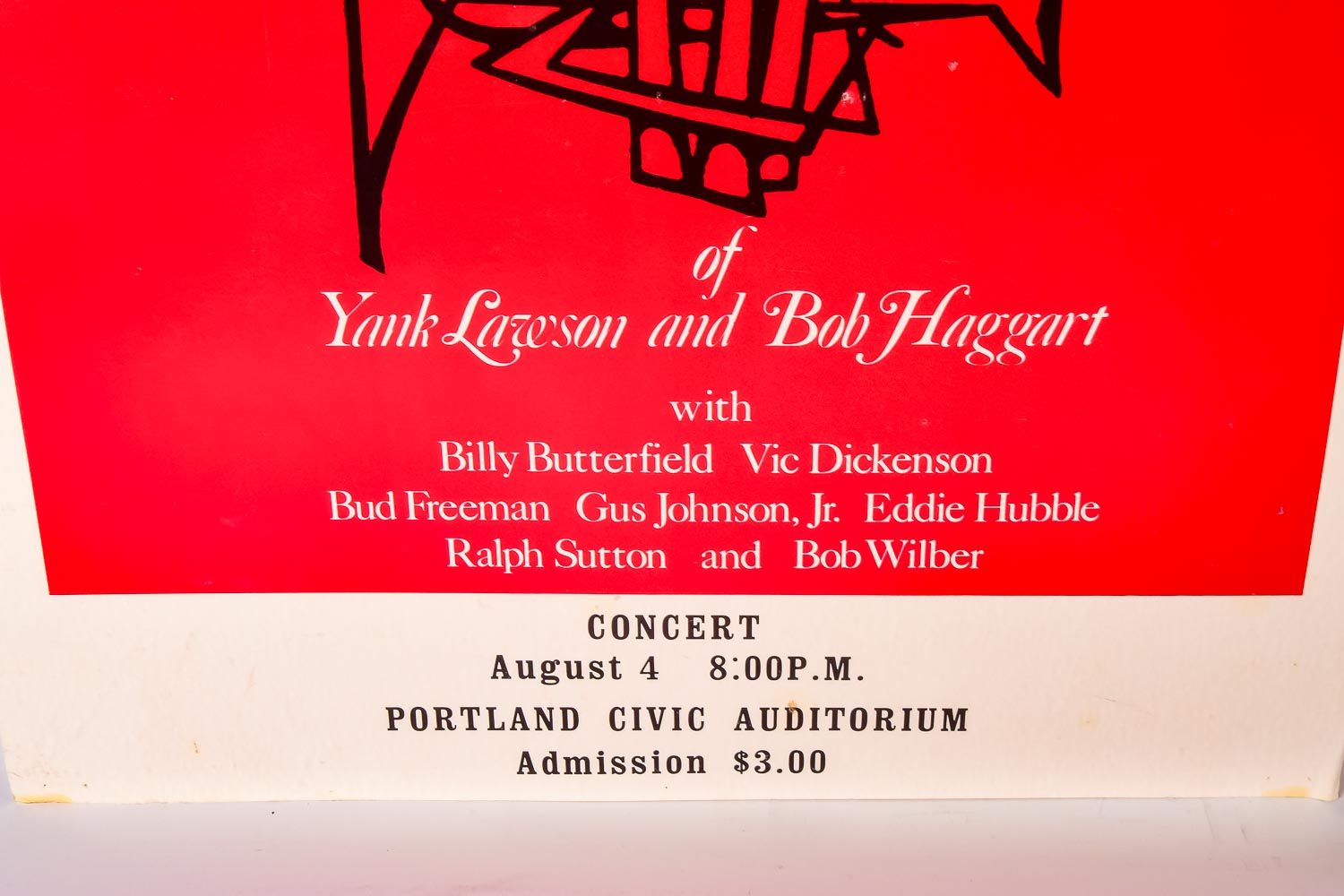 Collection of Ralph Sutton Performance Posters