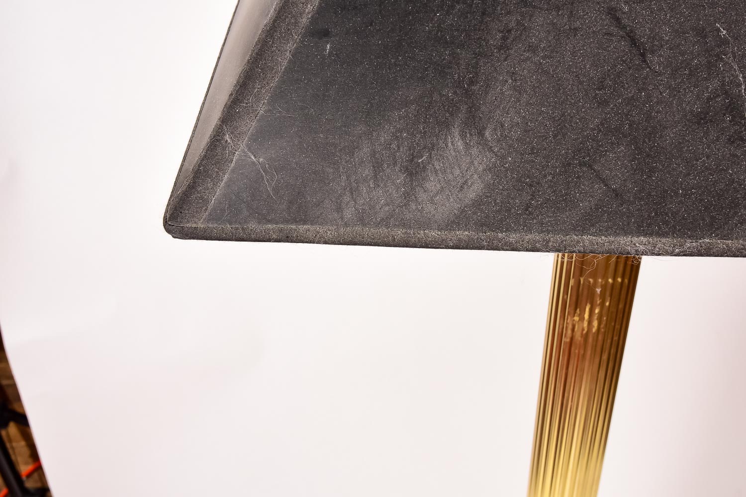 Gold Tone Metal Lamp