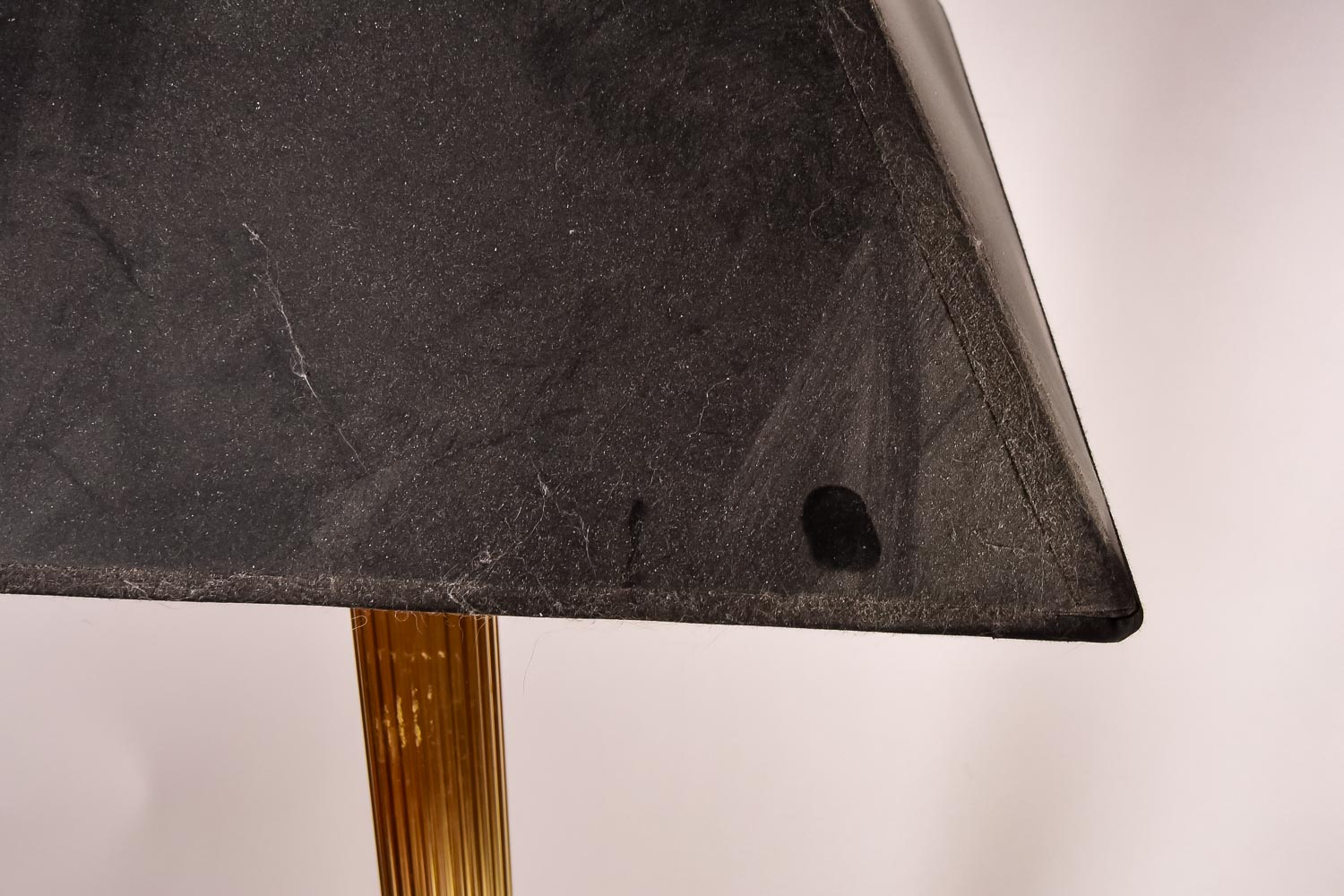 Gold Tone Metal Lamp