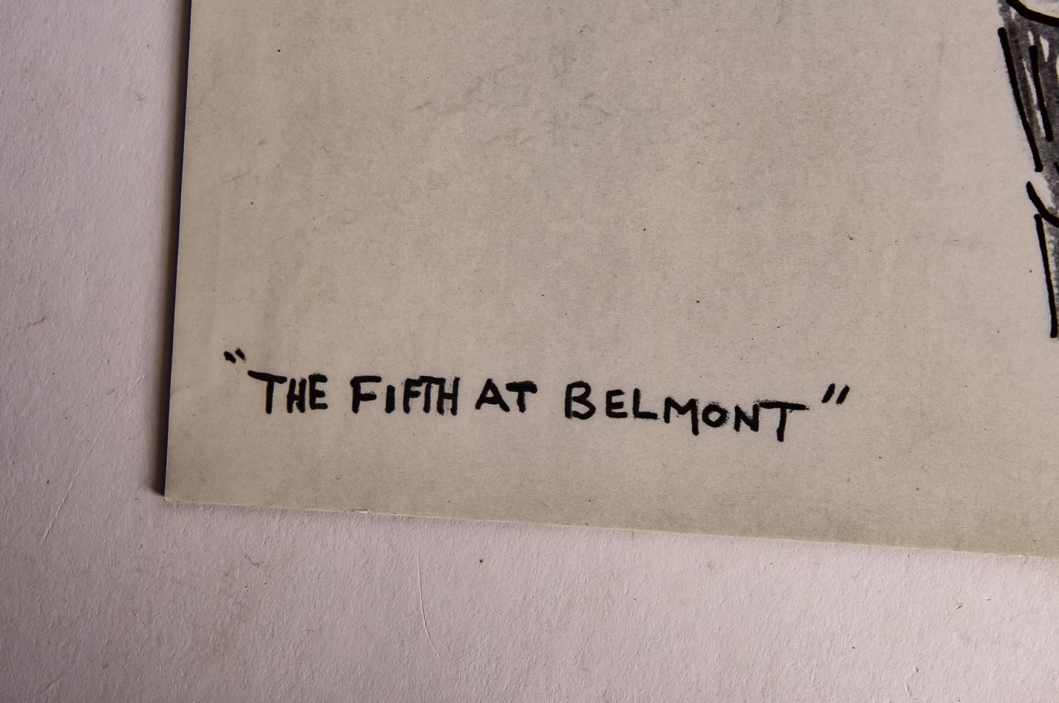 Collection of Cliff Leeman Restaurant Themed Drawings