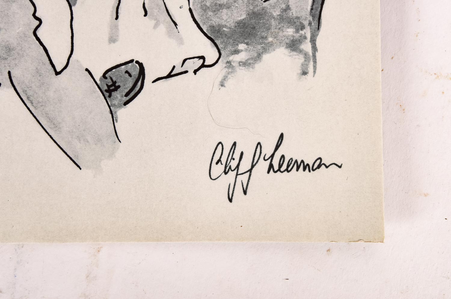 Collection of Cliff Leeman Restaurant Themed Drawings