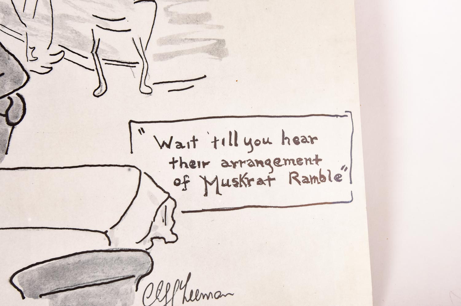 Collection of Cliff Leeman Restaurant Themed Drawings