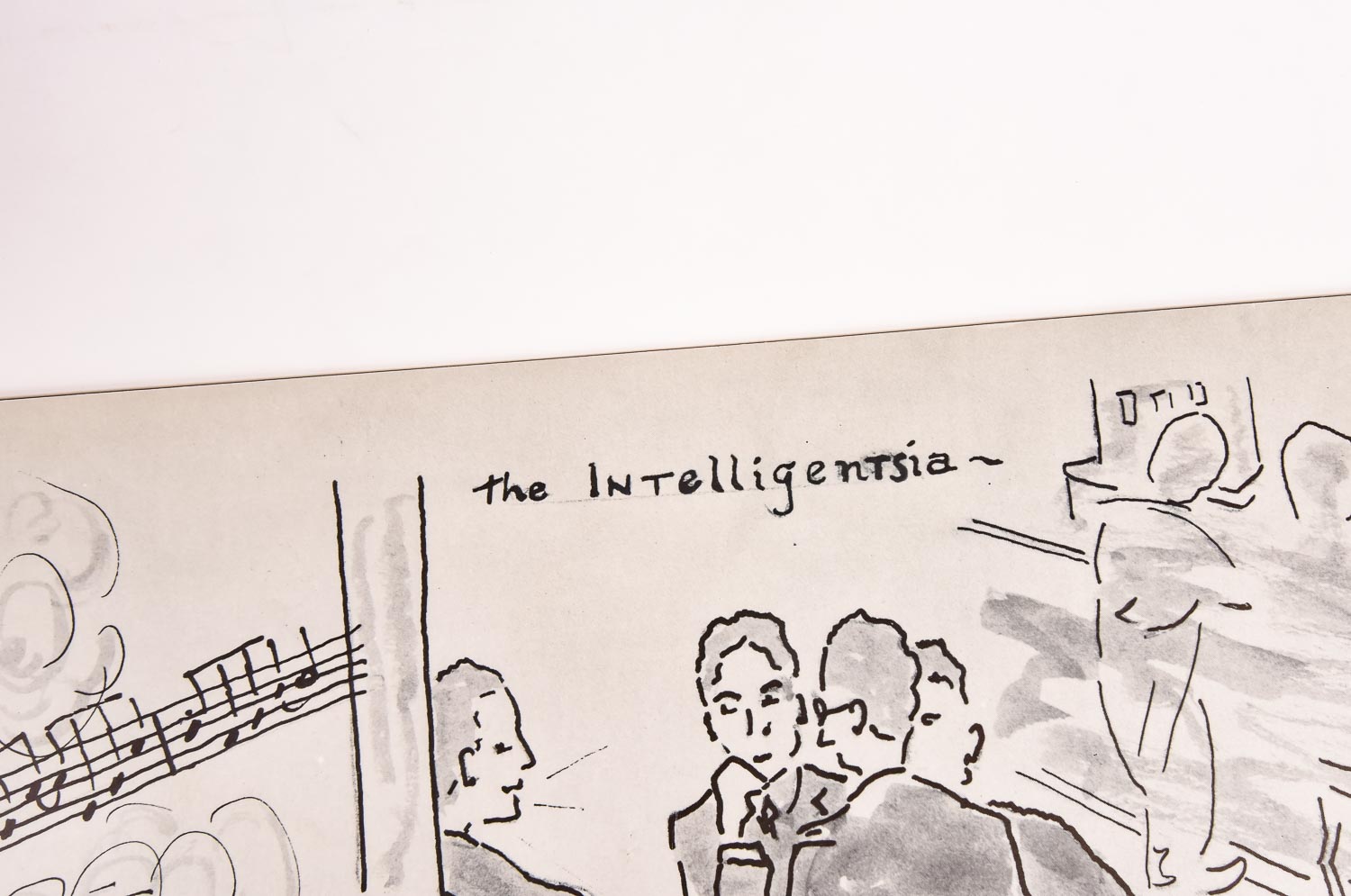 Collection of Cliff Leeman Restaurant Themed Drawings