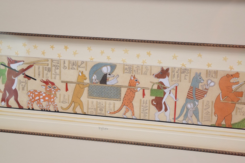 Mel and Jan Fleck Signed Limited Edition Hand Colored Etching