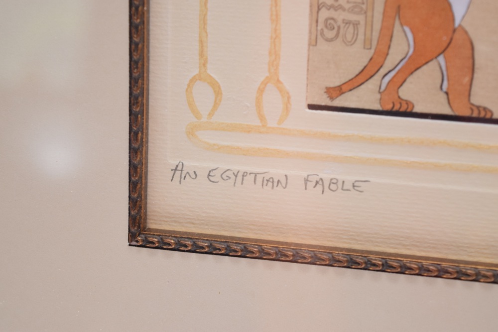 Mel and Jan Fleck Signed Limited Edition Hand Colored Etching