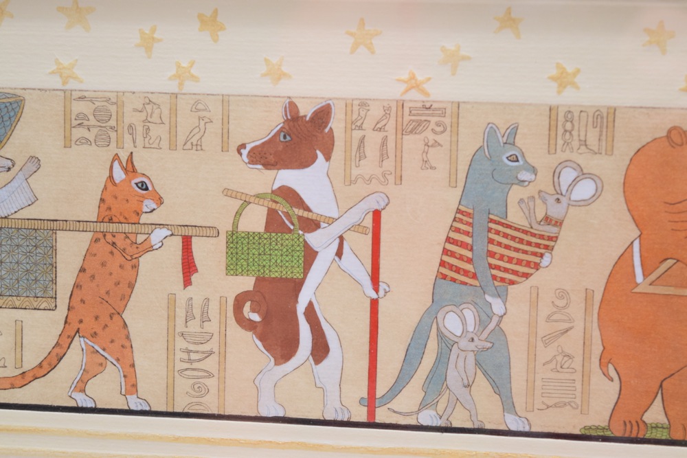 Mel and Jan Fleck Signed Limited Edition Hand Colored Etching