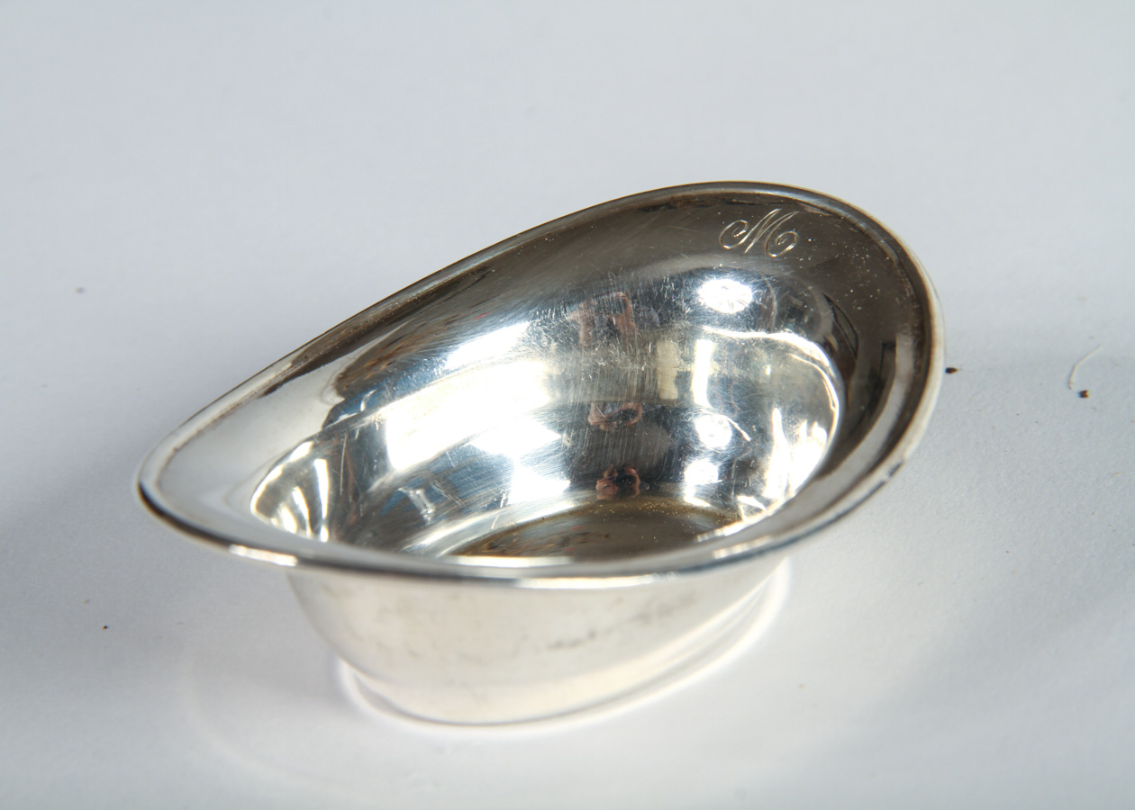 Set of 12 Sterling Silver Nut Dishes