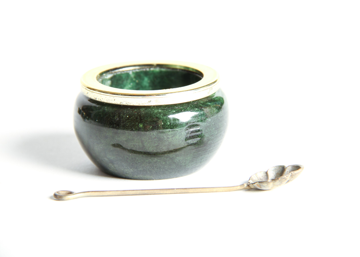 Collection of Jade Salt Cellars
