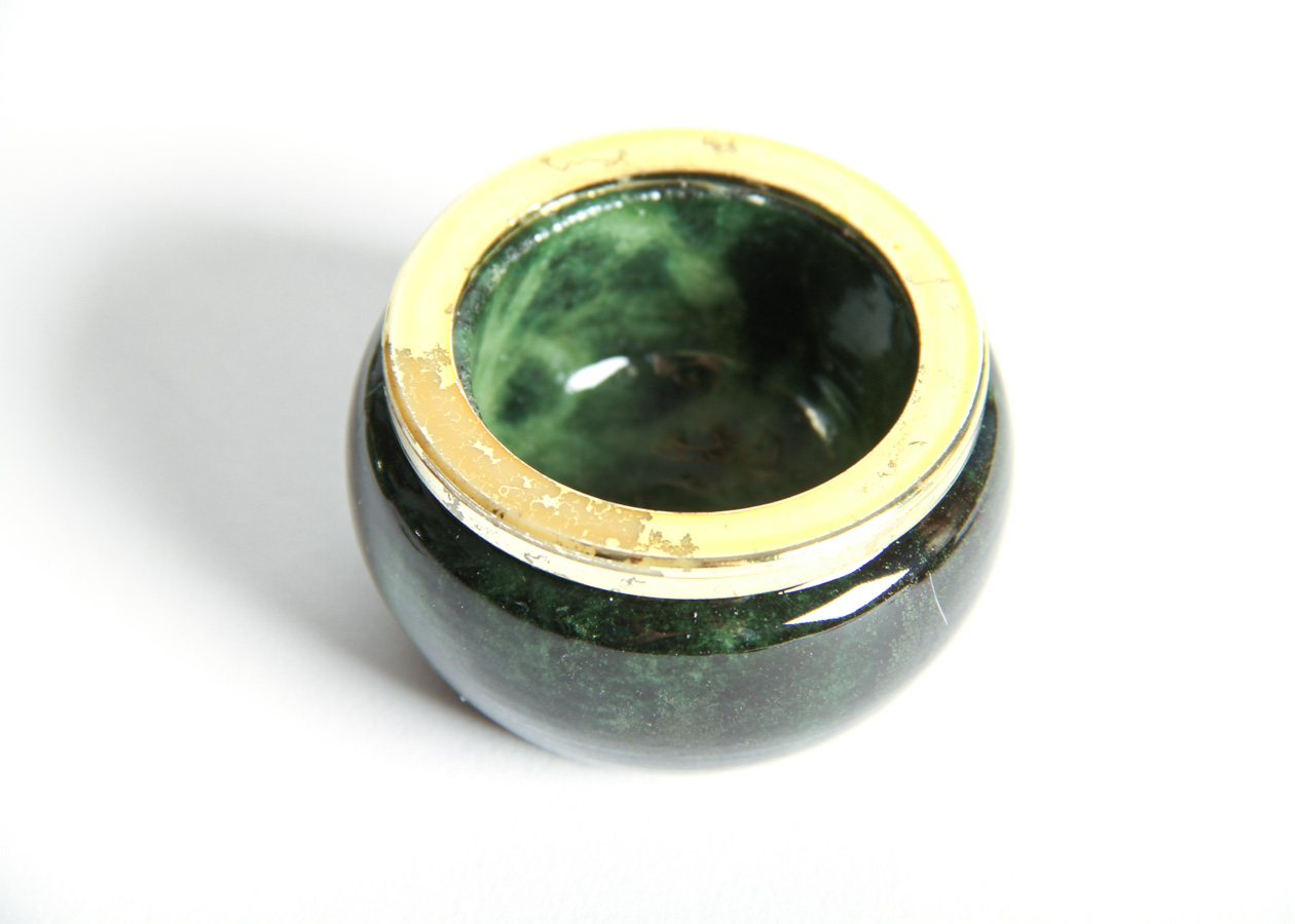 Collection of Jade Salt Cellars