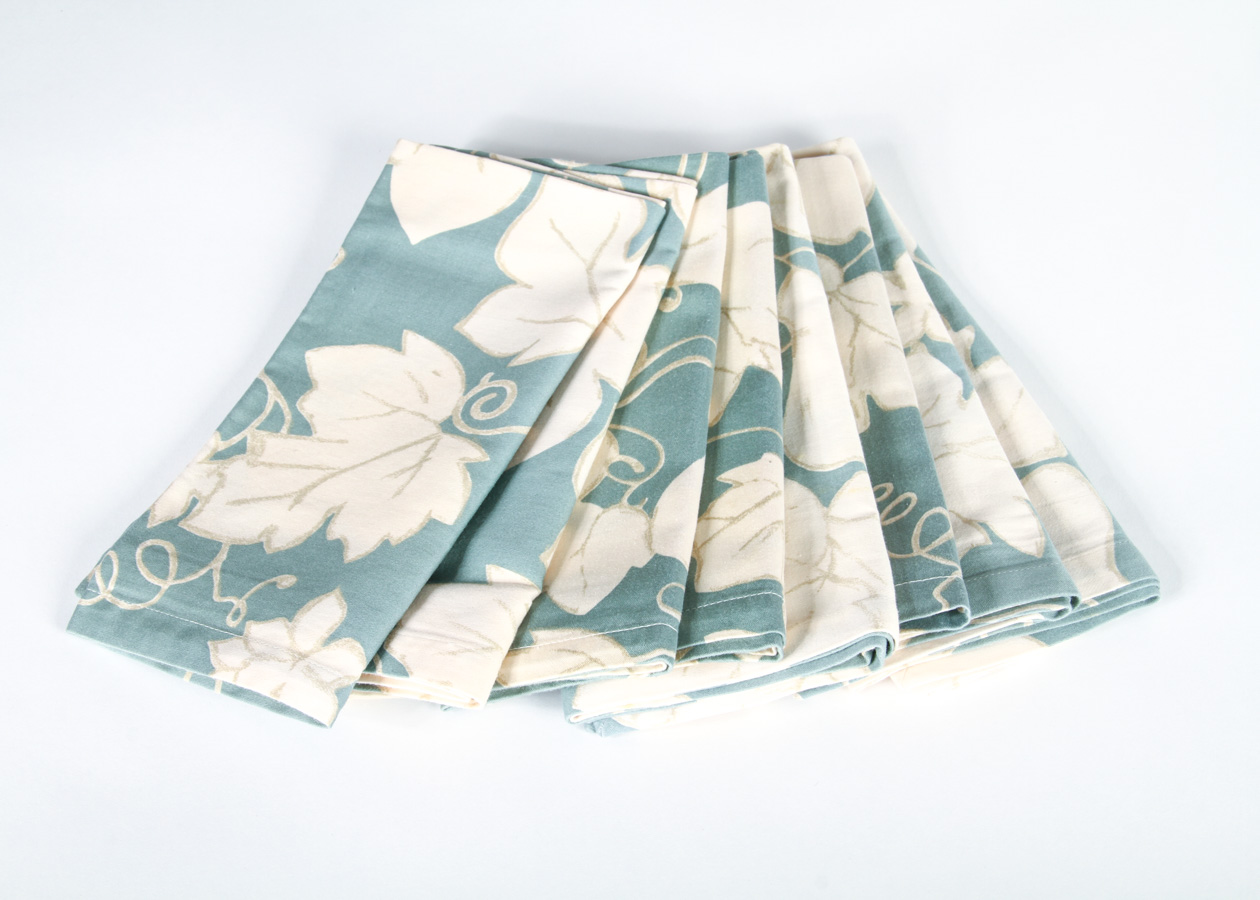 Christofle Luncheon Table Napkins and Tablecloth Set