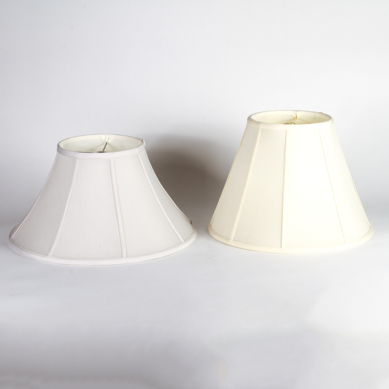 Pair of Custom Silk Lamp Shades EBTH