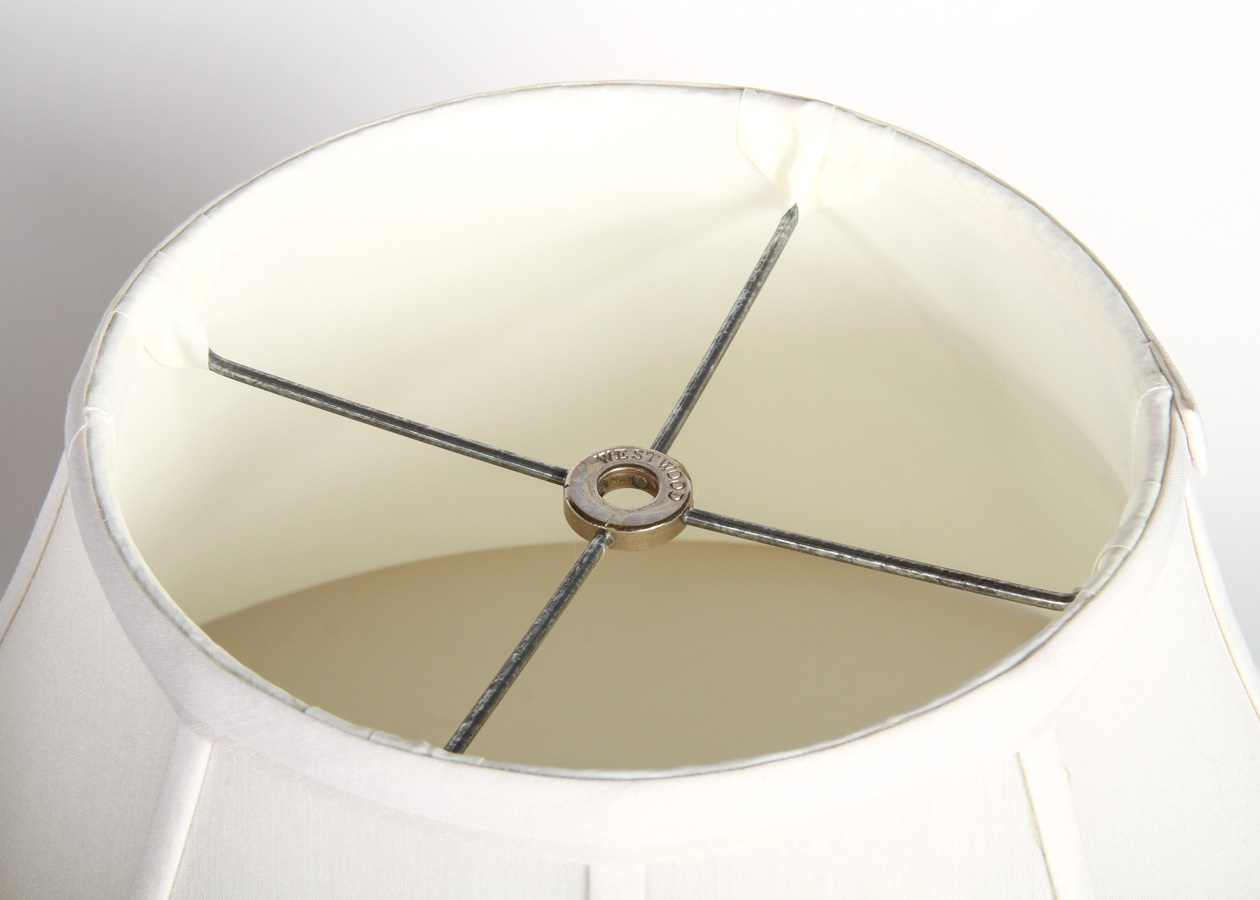 Pair of Custom Silk Lamp Shades