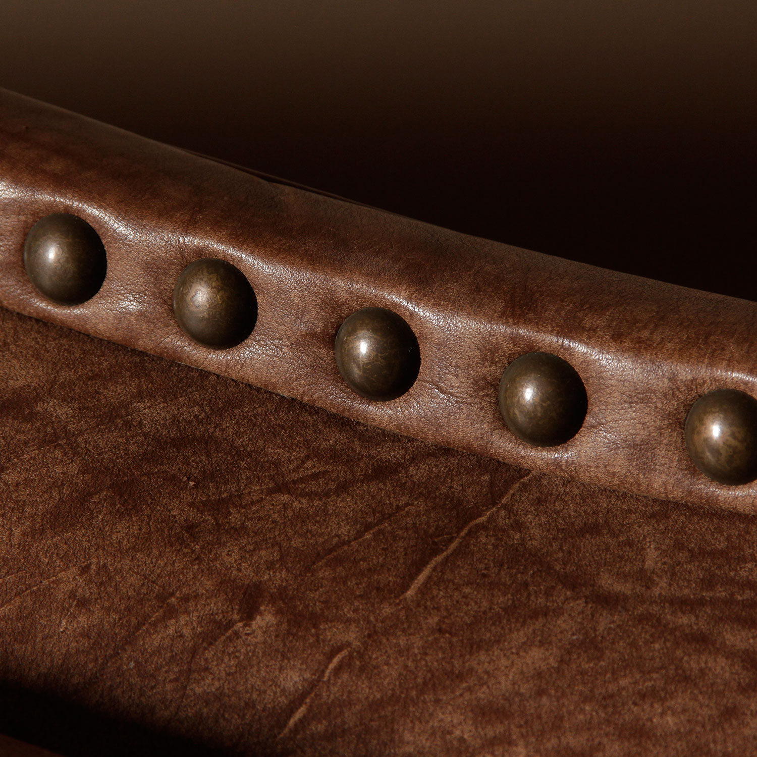 Flexsteel Nubuck Leather Couch