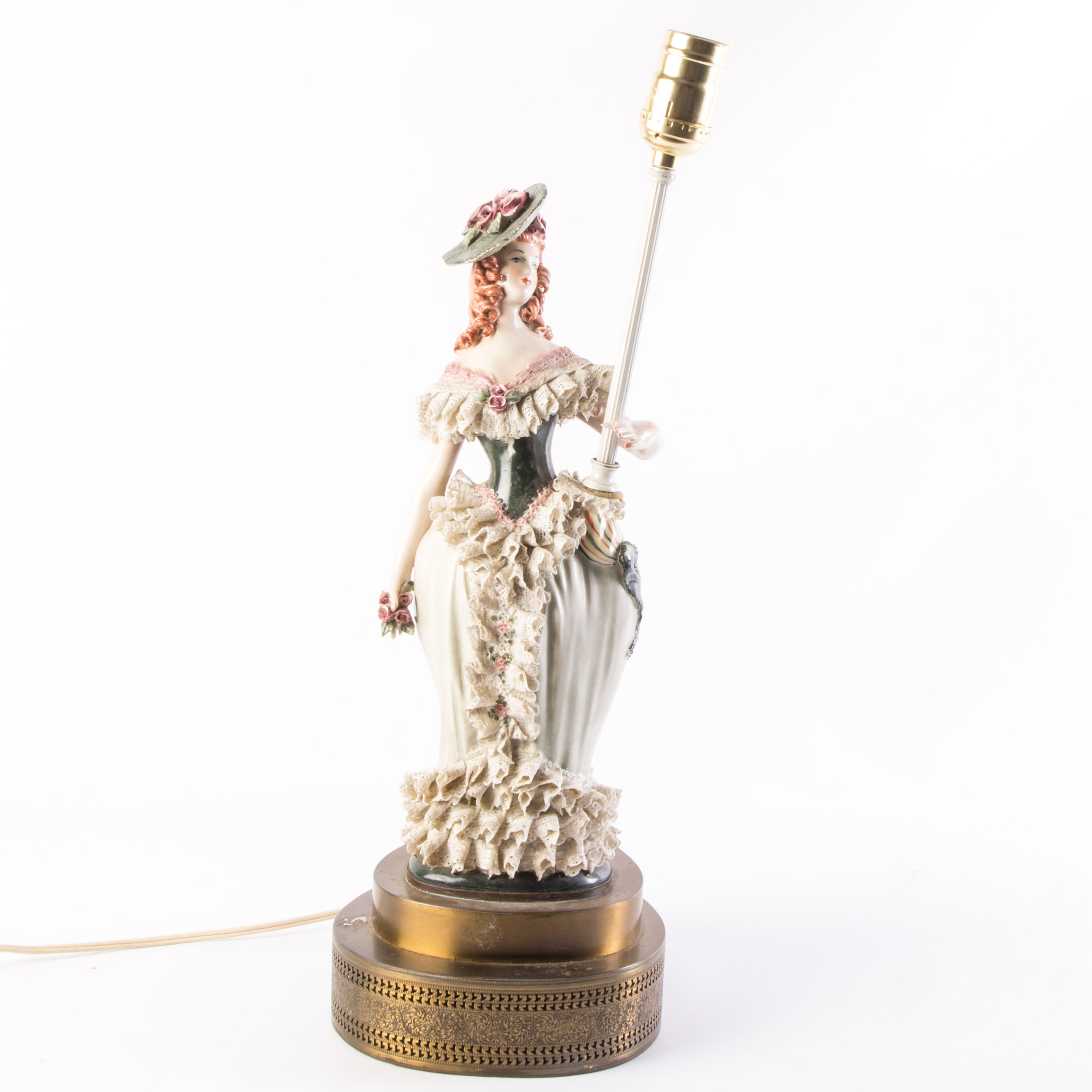 Vintage Victorian Lady Lamp