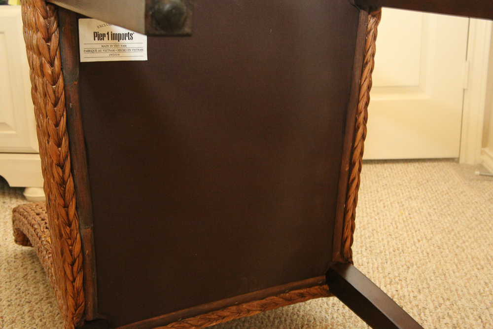 Set of Four Rattan Chairs