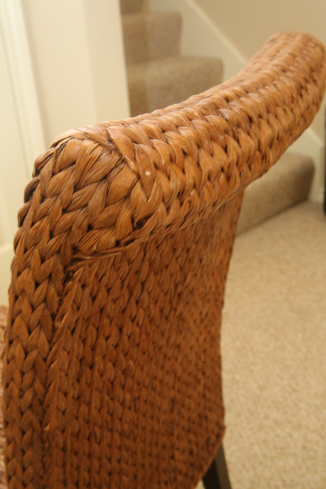 Set of Four Rattan Chairs