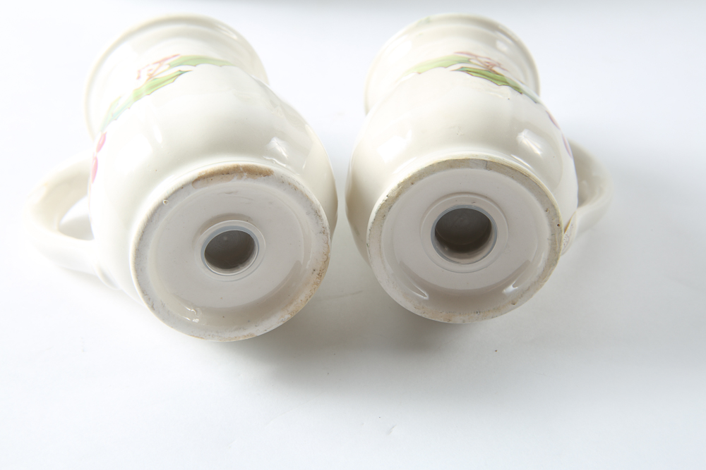 Assortment of Sango White Christmas Dinnerware