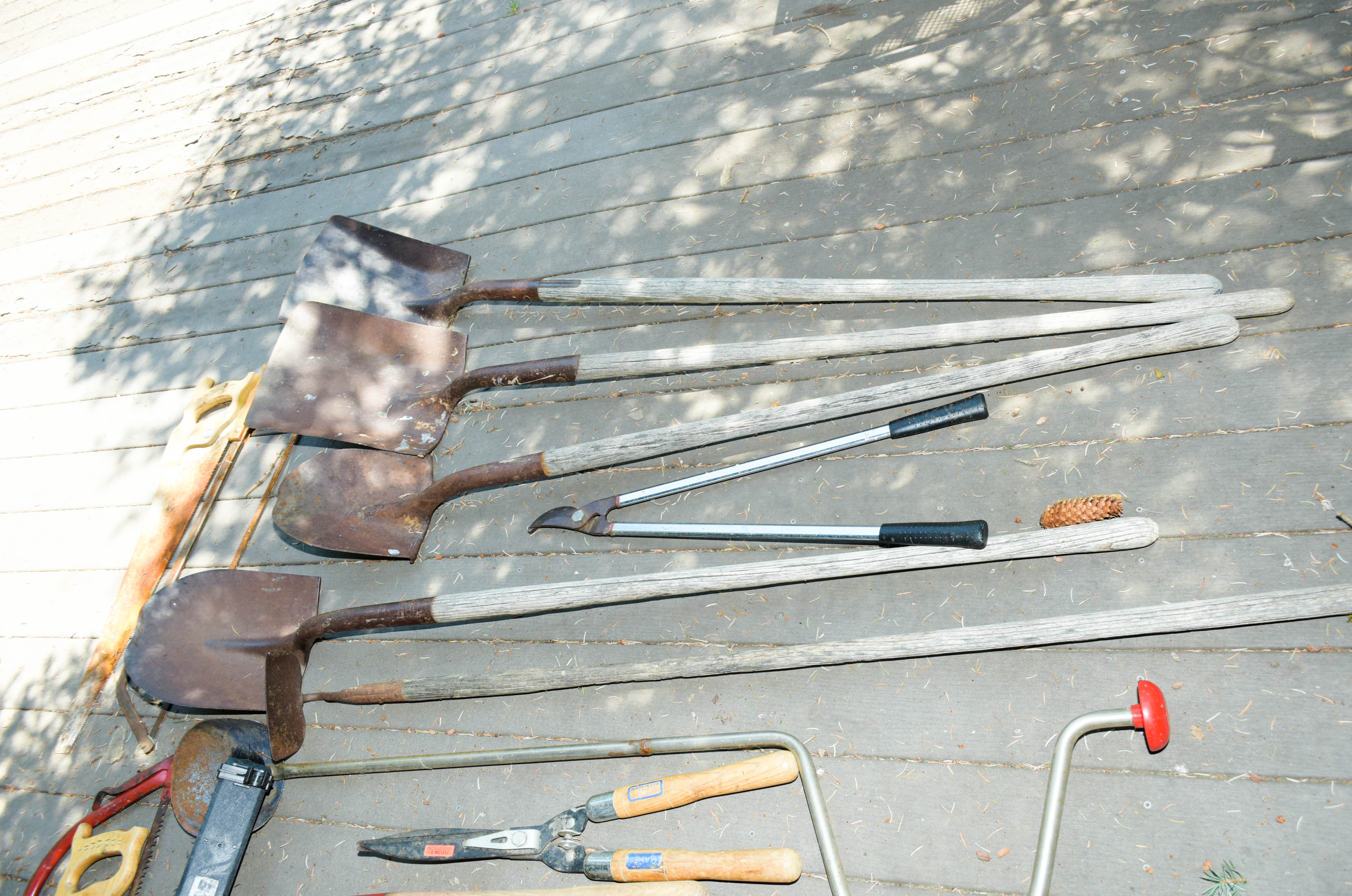 Gathering of Large Garage Tools