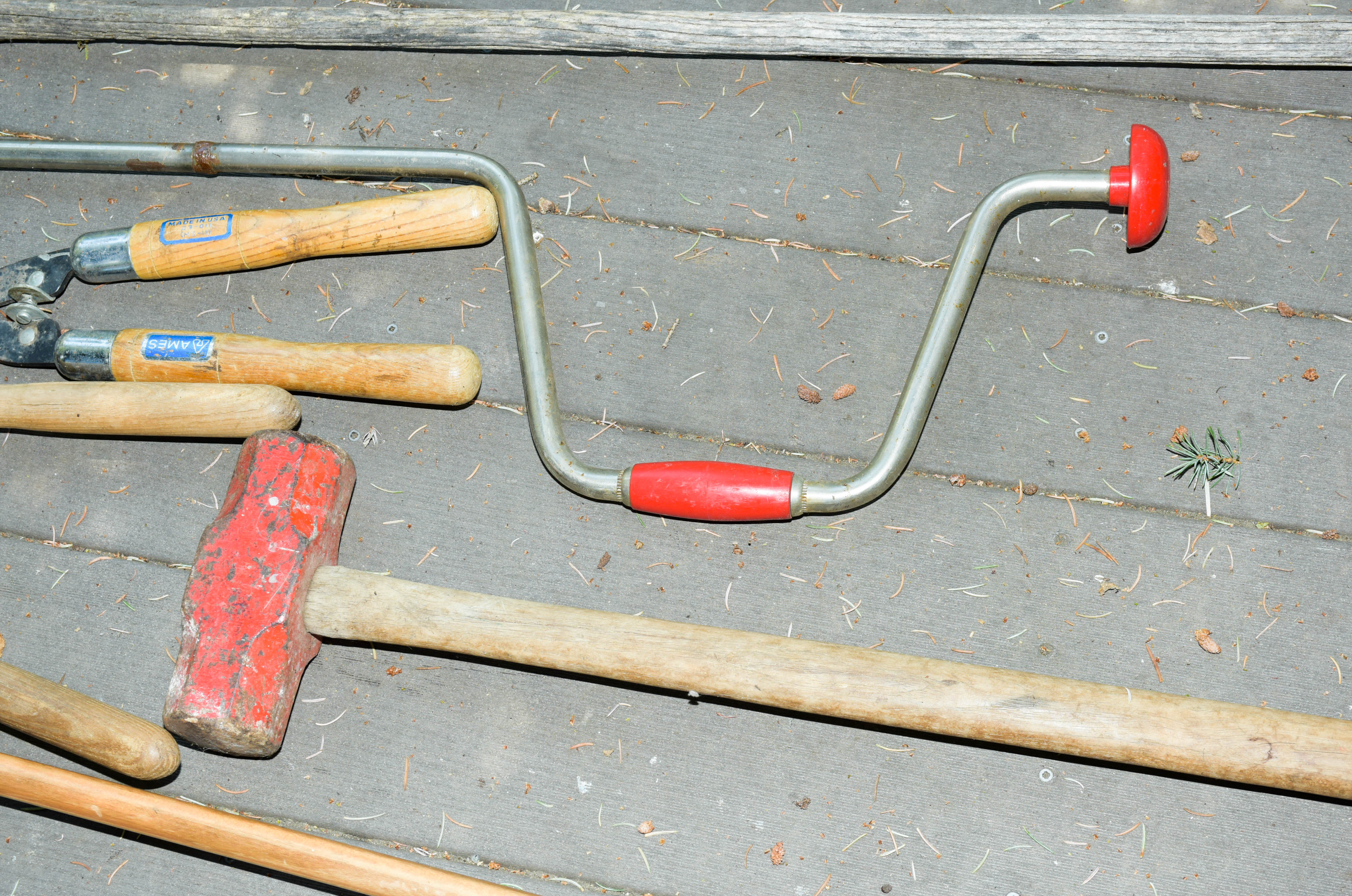 Gathering of Large Garage Tools