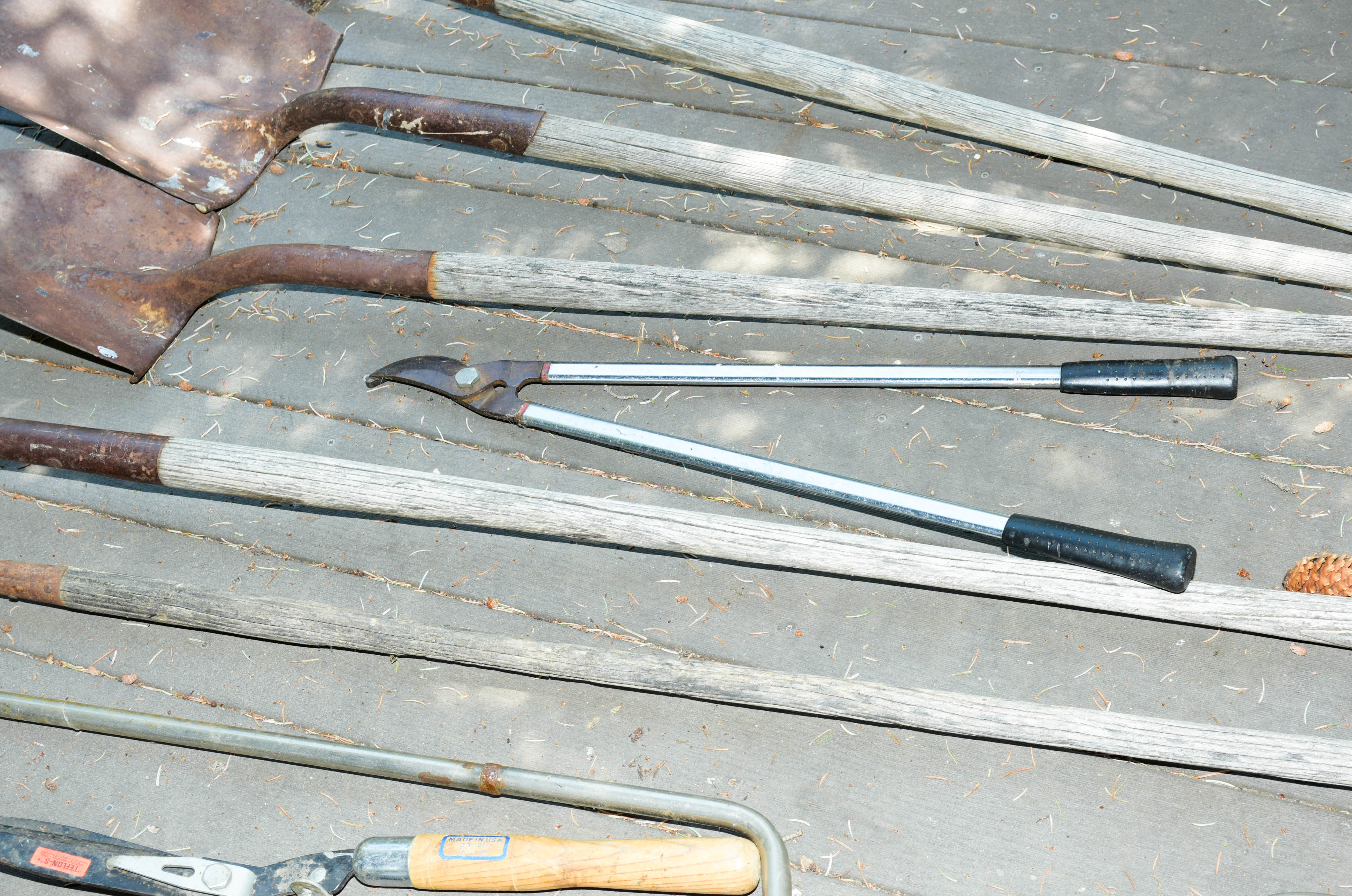 Gathering of Large Garage Tools