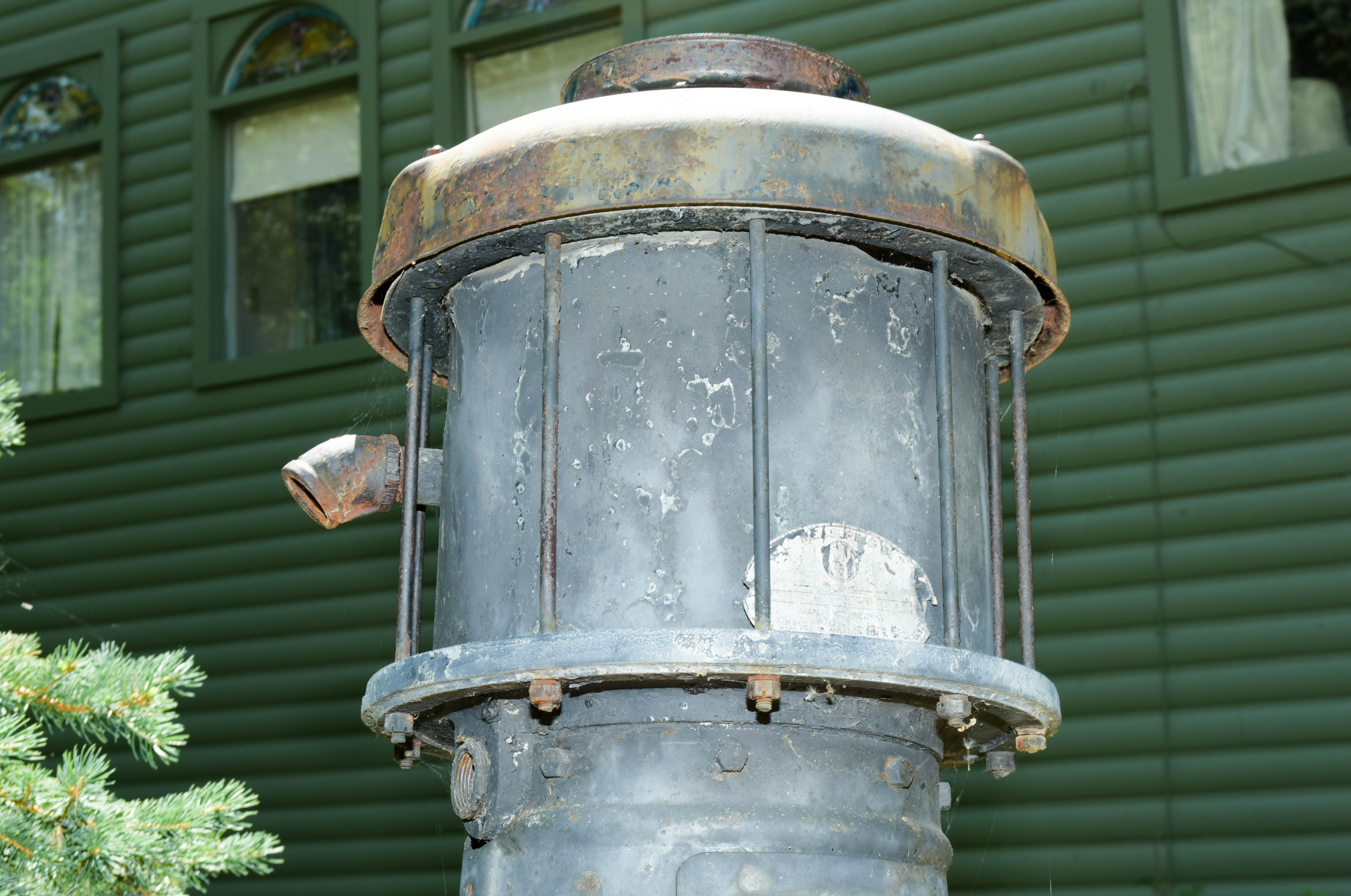 Antique Gilbert & Barker Gas Pump
