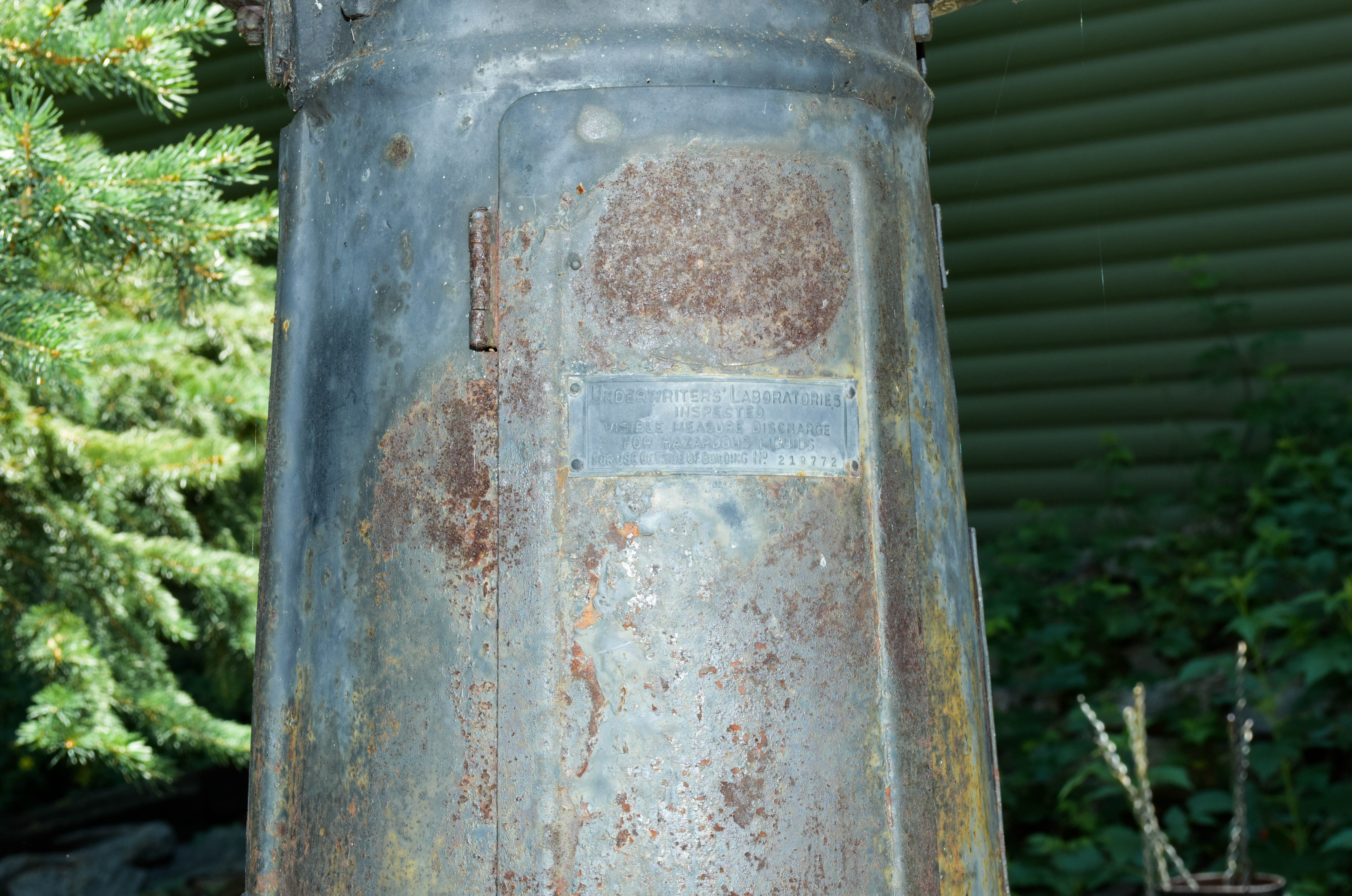 Antique Gilbert & Barker Gas Pump