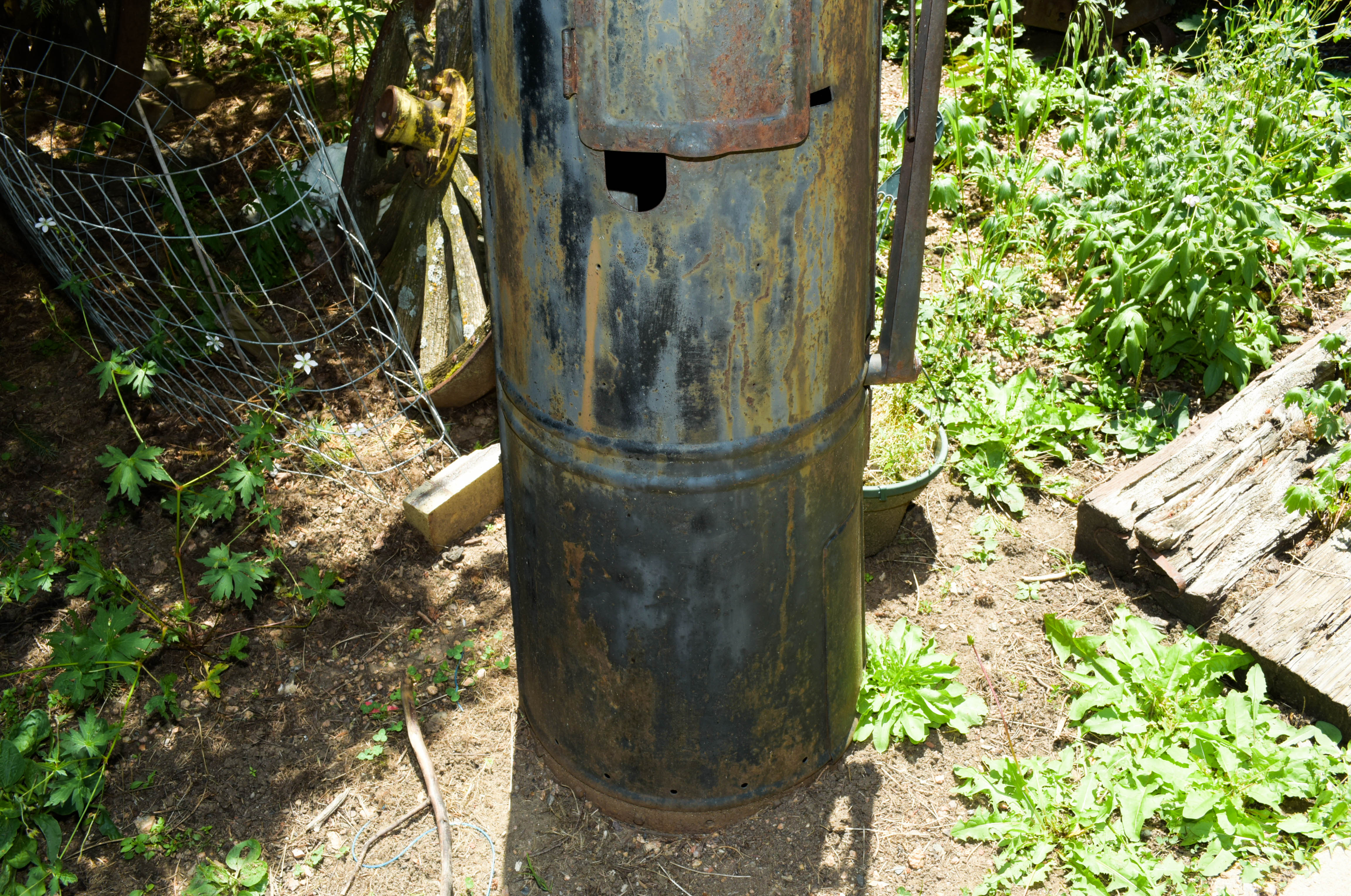 Antique Gilbert & Barker Gas Pump