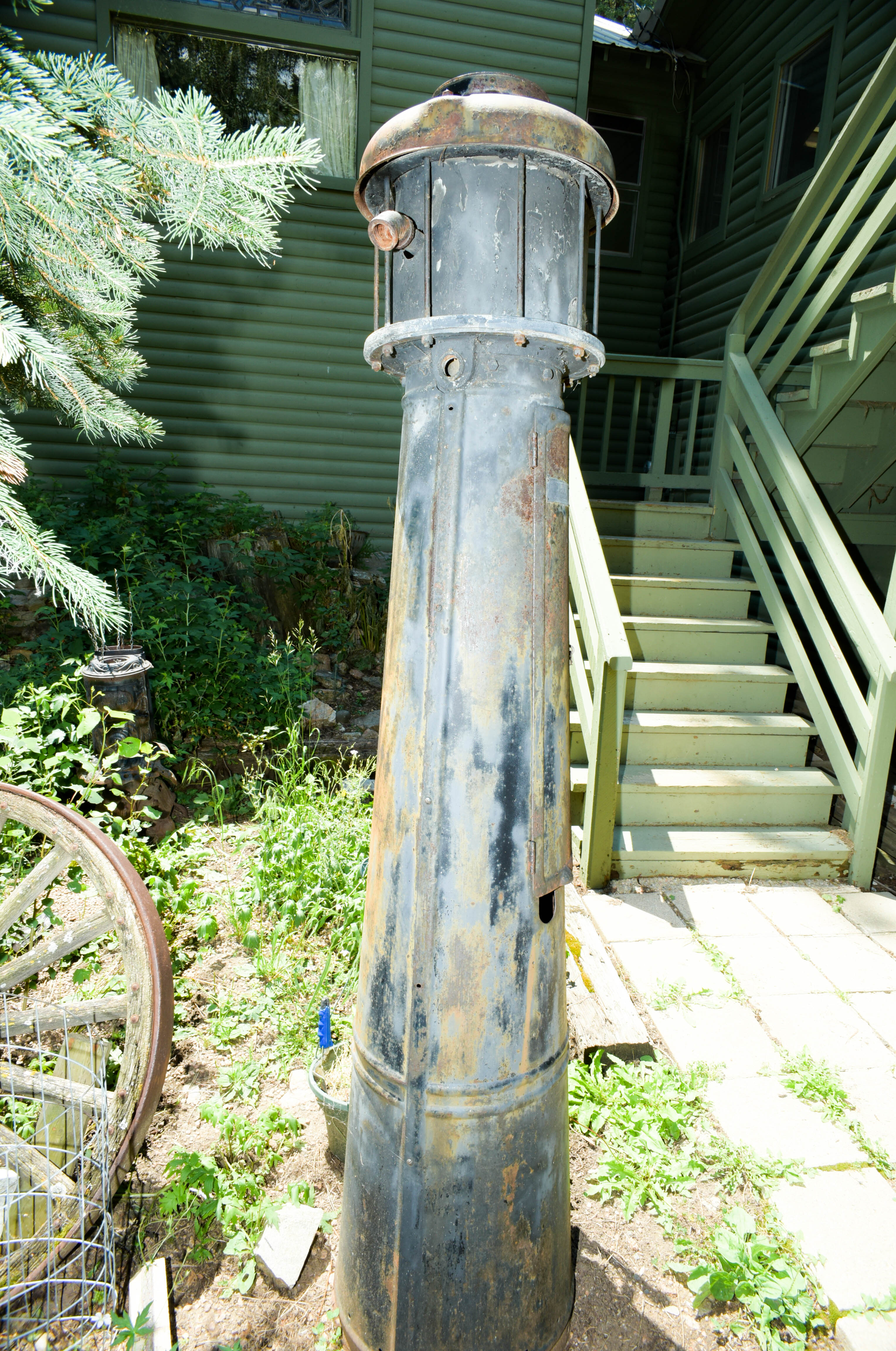 Antique Gilbert & Barker Gas Pump