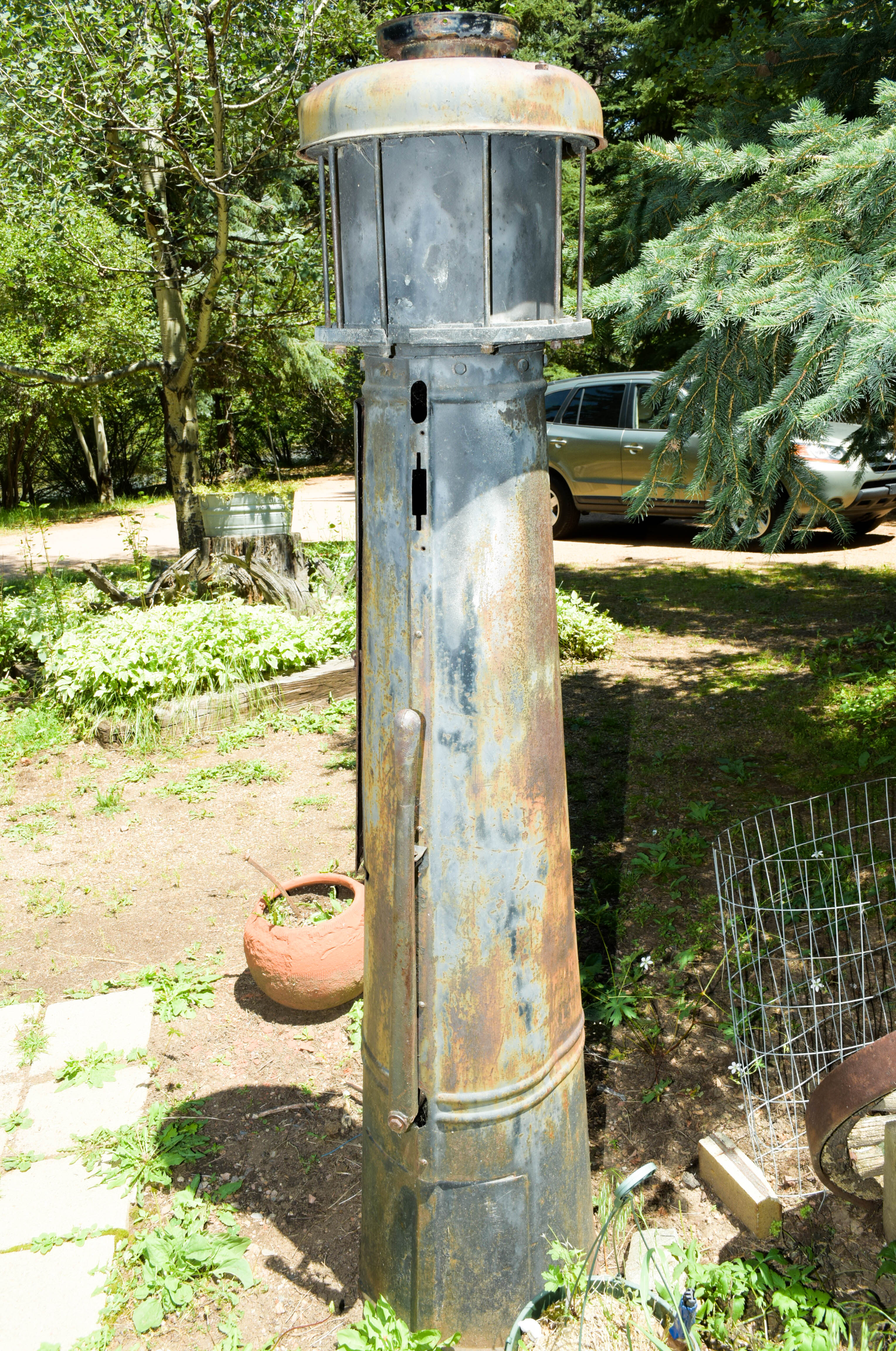 Antique Gilbert & Barker Gas Pump