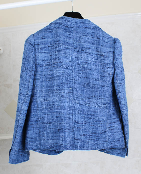 Women's Prada Blue Silk Blazer