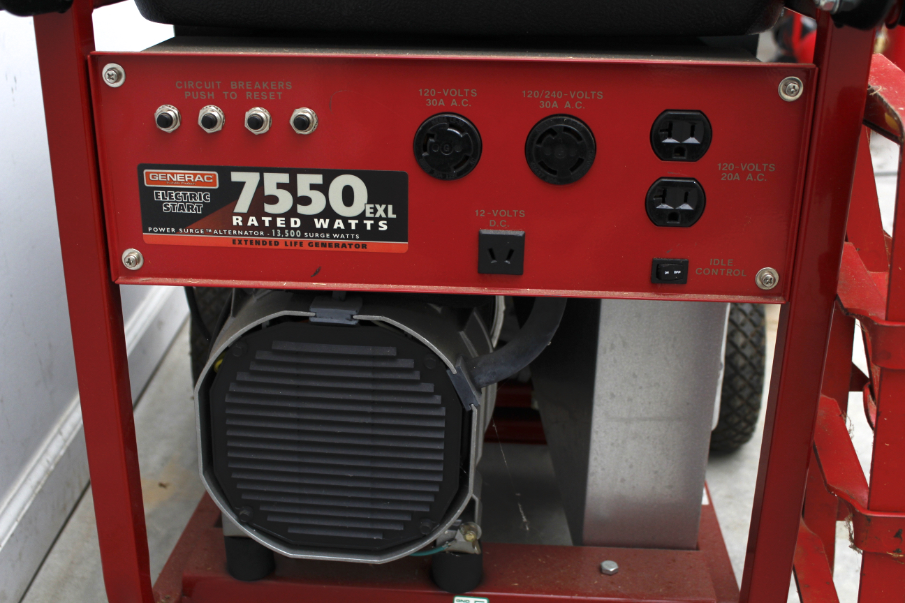 7550 Exl Generac Generator and Accessories