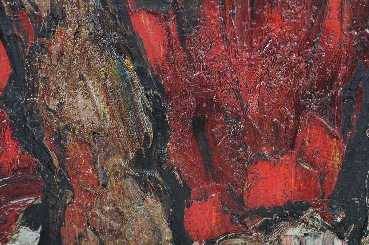 Henri d'Anty Signed Oil Painting "Maisons"