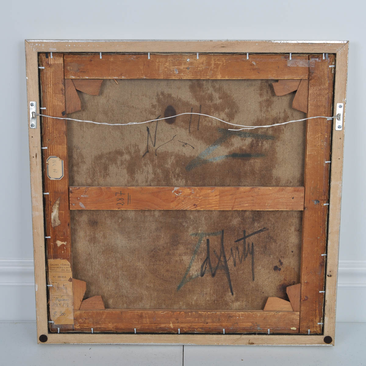 Henri d'Anty Signed Oil Painting "Maisons"