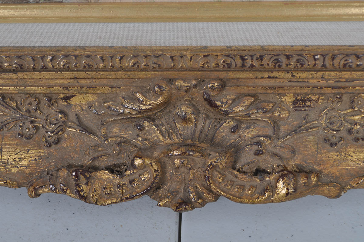 Günter Seekatz Signed Oil Painting of Street Vendors