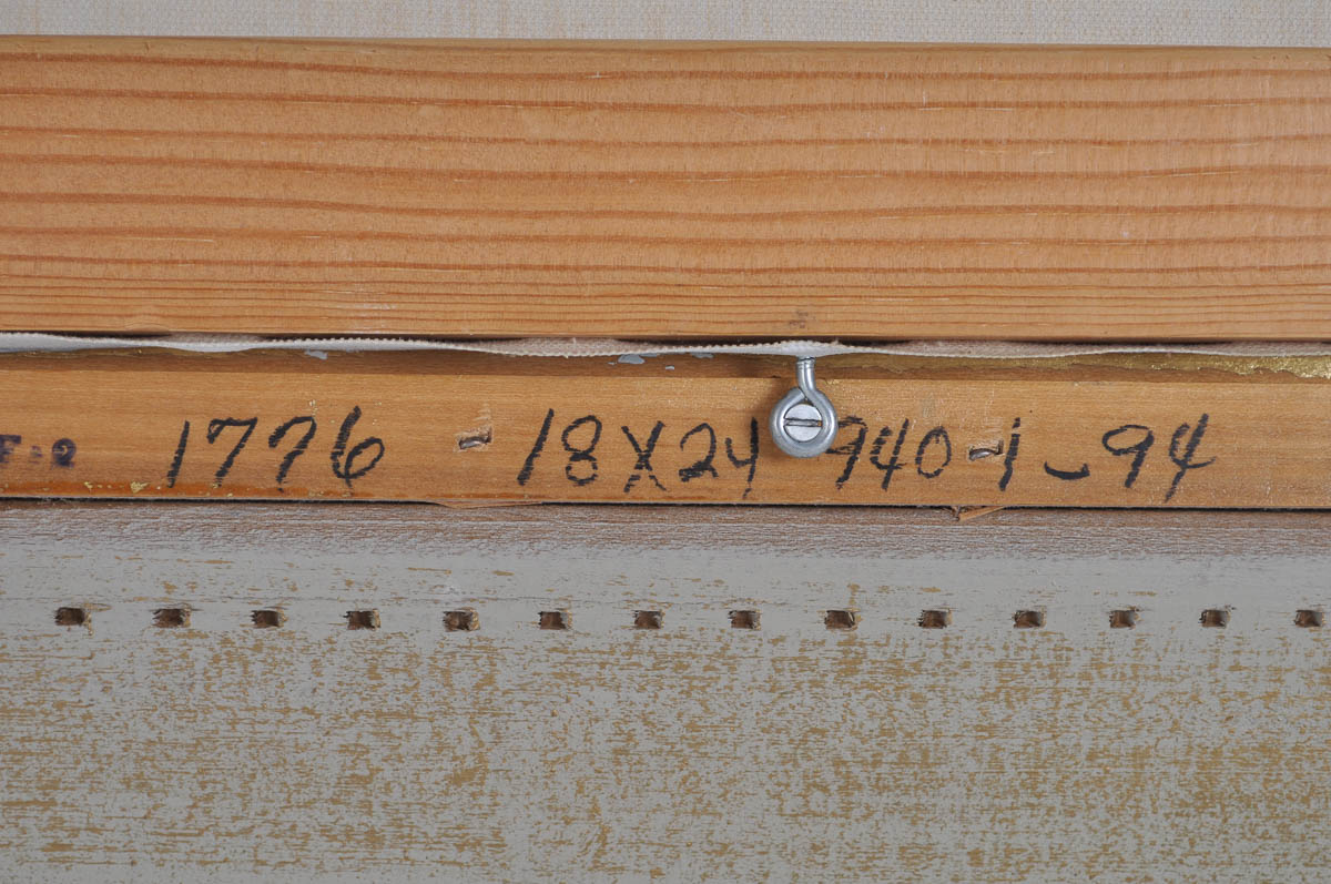 Florine Gompf Signed Oil Painting of Floral Still Life