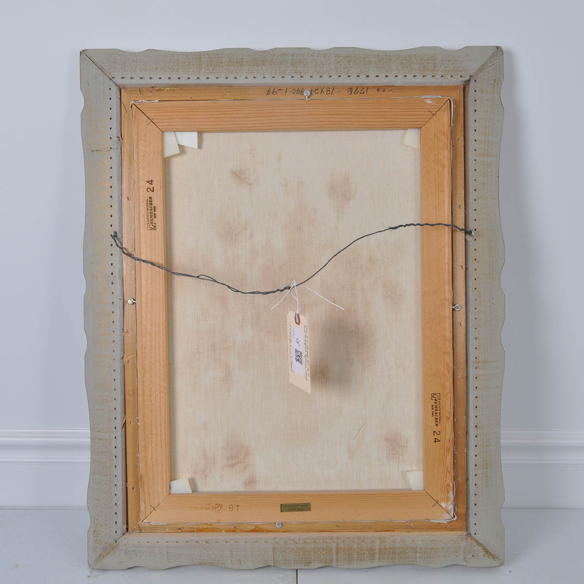 Florine Gompf Signed Oil Painting of Floral Still Life