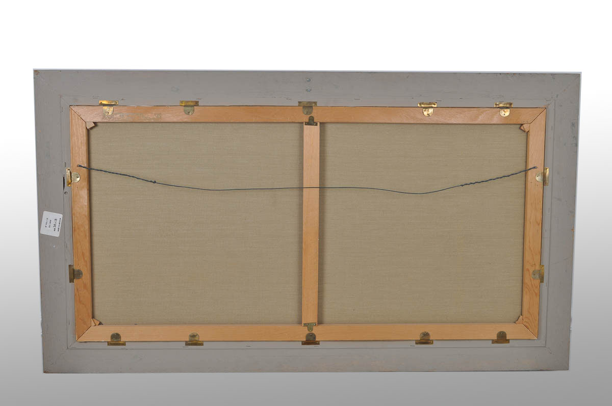 Günter Seekatz Signed Oil Painting of Street Vendors