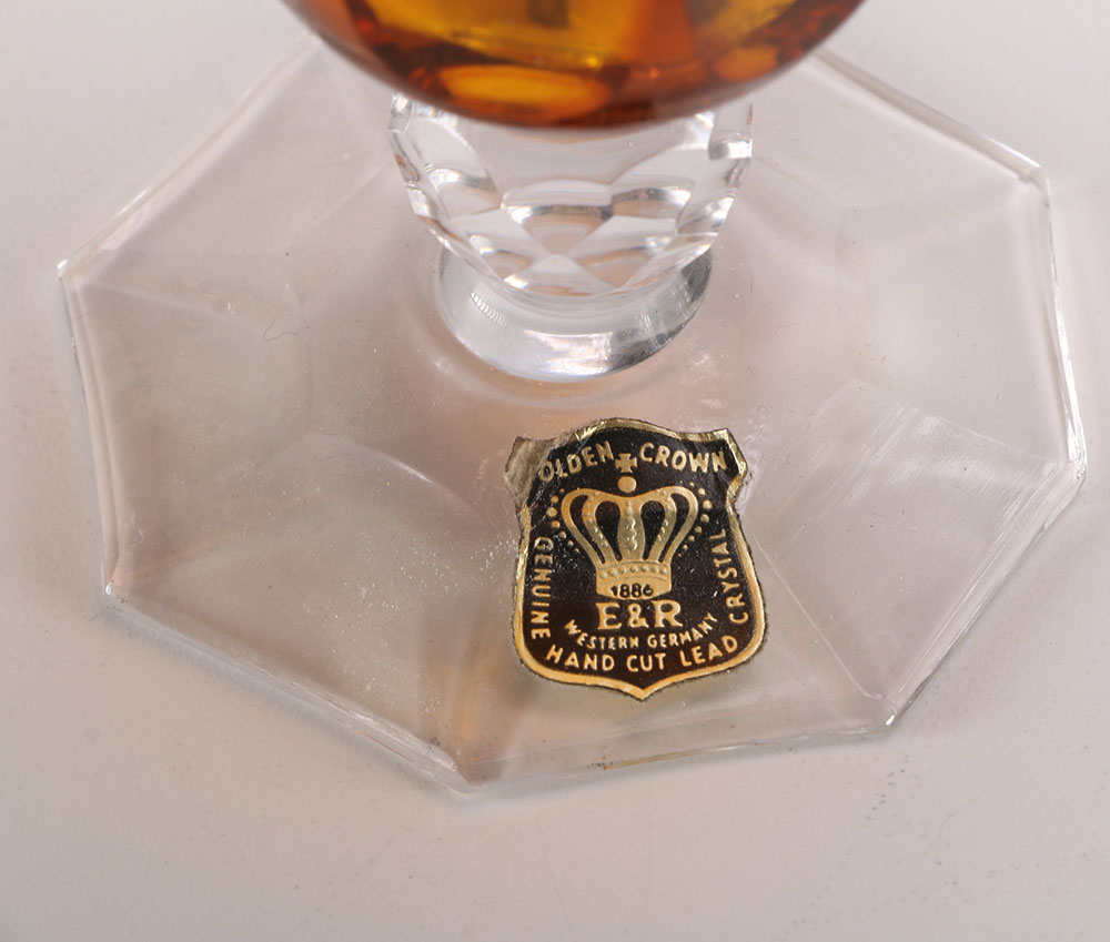 Group of Three Crystal Vases